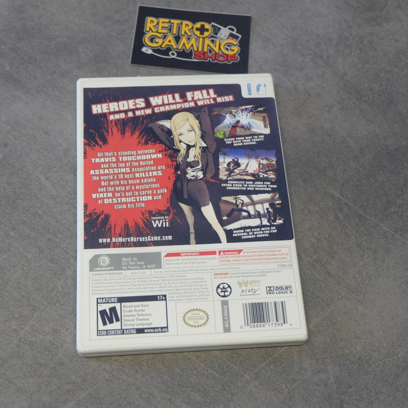 Vendita No More Heroes - Retrogaming Shop