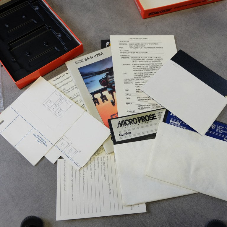 Vendita Gunship The Helicopter Simulation - Retrogaming Shop