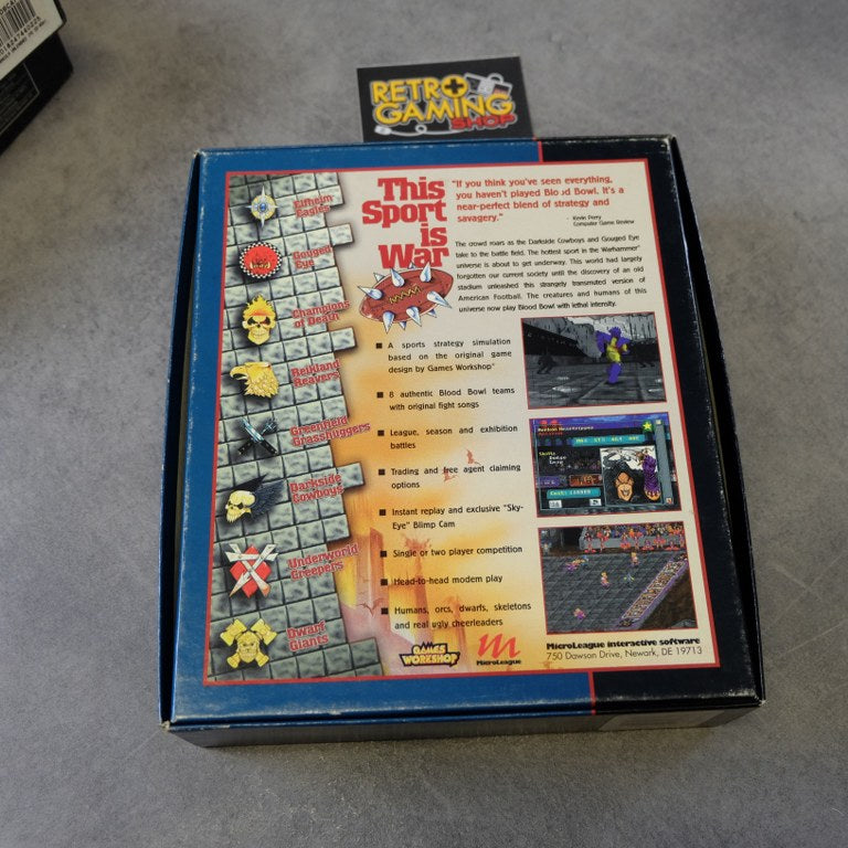 Vendita Blood Bowl - Retrogaming Shop