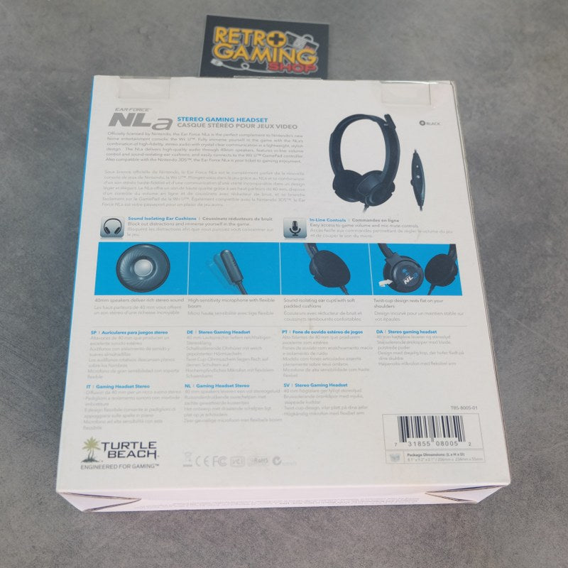 Vendita Stereo Gaming Headset Turtle Beach WiiU Nuovo - Retrogaming Shop