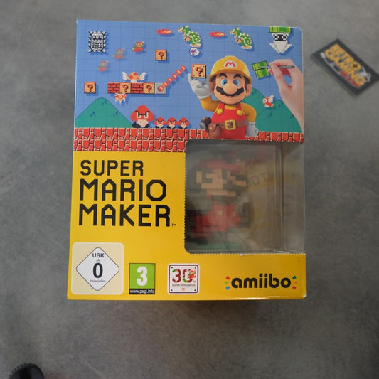 Super Mario Maker + Artbook + Amiibo Nuovo