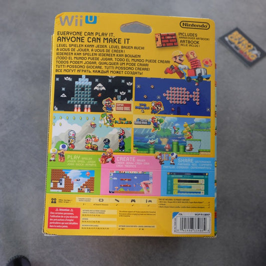Super Mario Maker + Artbook + Amiibo Nuovo