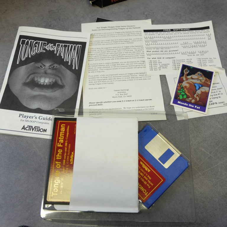 Vendita Tongue of The Fatman - Retrogaming Shop