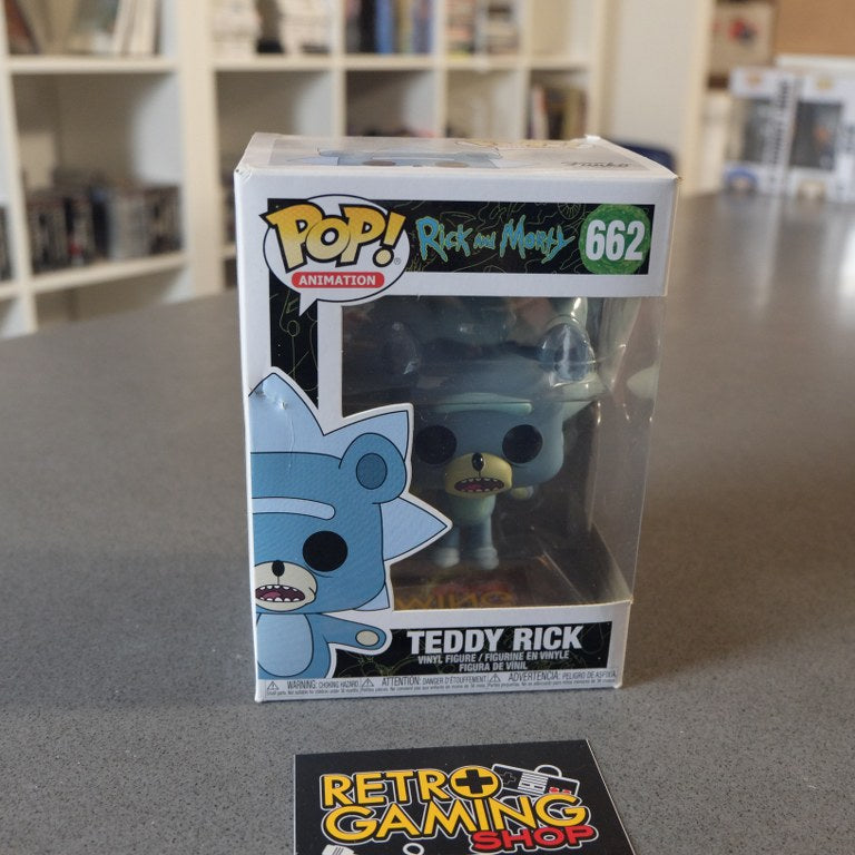 Vendita Rick & Morty Teddy Rick 662 - Retrogaming Shop