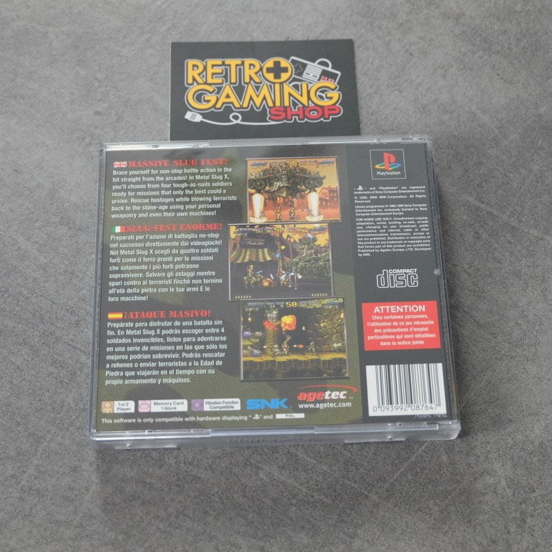 Vendita Metal Slug X - Retrogaming Shop