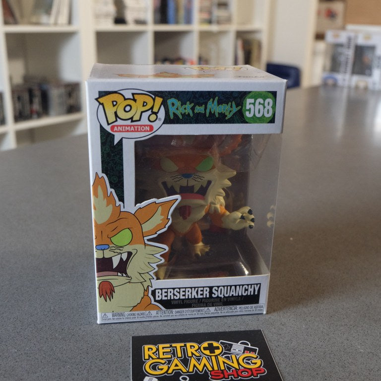 Rick & Morty Berserker Squanchy 568 Funko