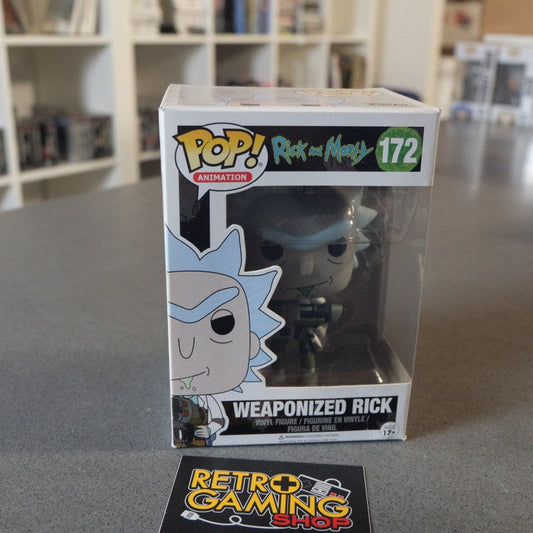 Rick & Morty Rick With Portal Gun 114 Funko