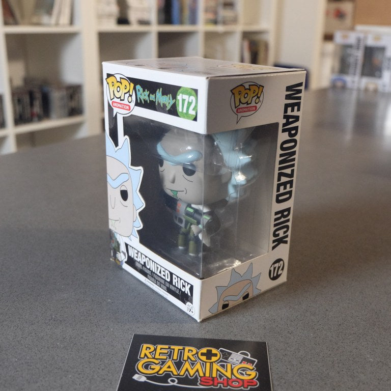 Vendita Rick & Morty Rick With Portal Gun 114 - Retrogaming Shop