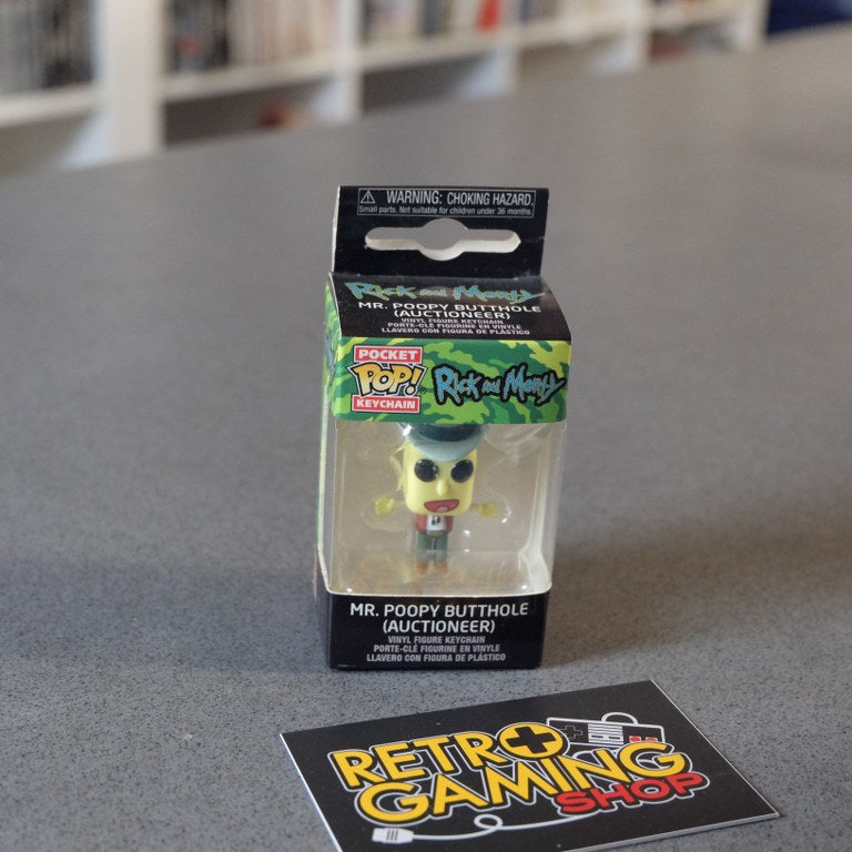 Vendita Rick & Morty Mr. Poopy Butthole (Auctioneer) - Retrogaming Shop