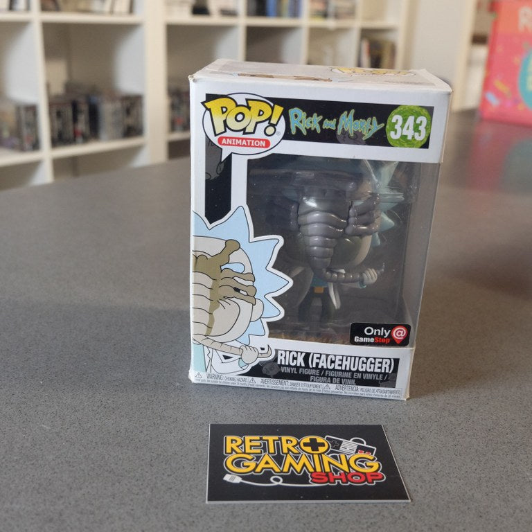 Vendita Rick & Morty Rick (Facehugger) 343 - Retrogaming Shop