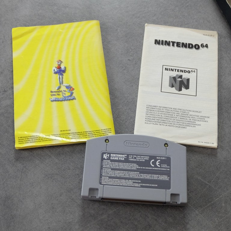Earthworm Jim 3D Nintendo