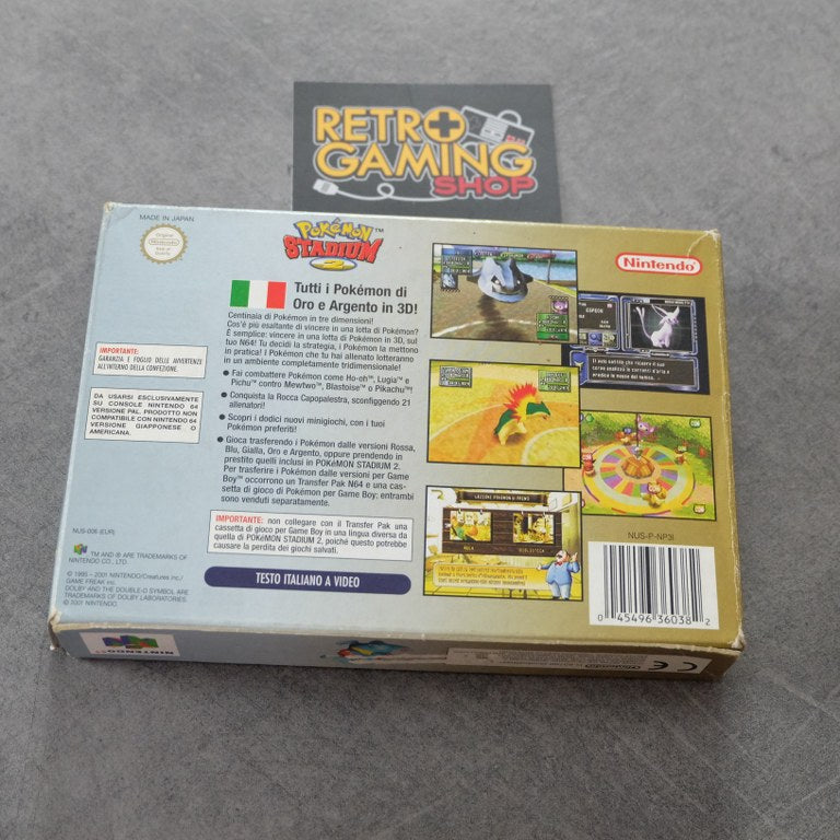 Vendita Pokemon Stadium 2 - Retrogaming Shop