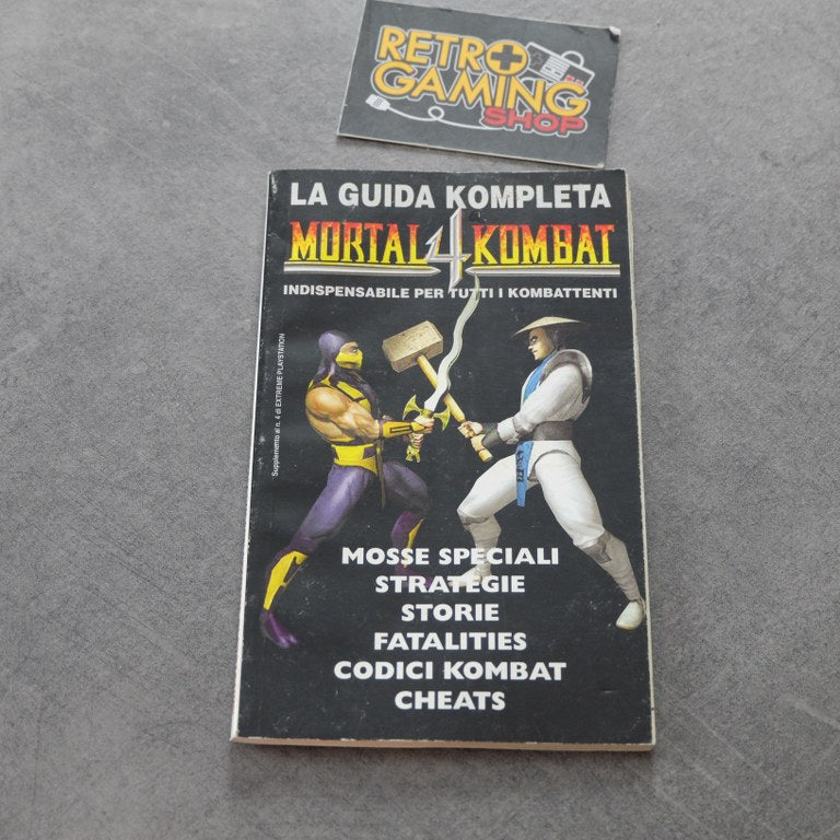 Vendita Mortal Kombat 4 La Guida Completa - Retrogaming Shop