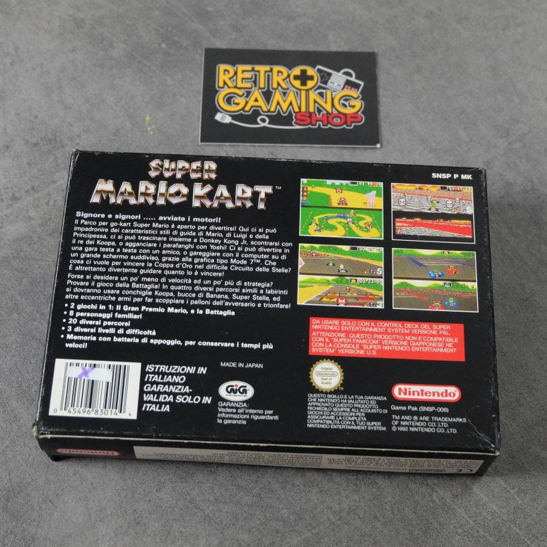 Vendita Super Mario Kart Gig - Retrogaming Shop