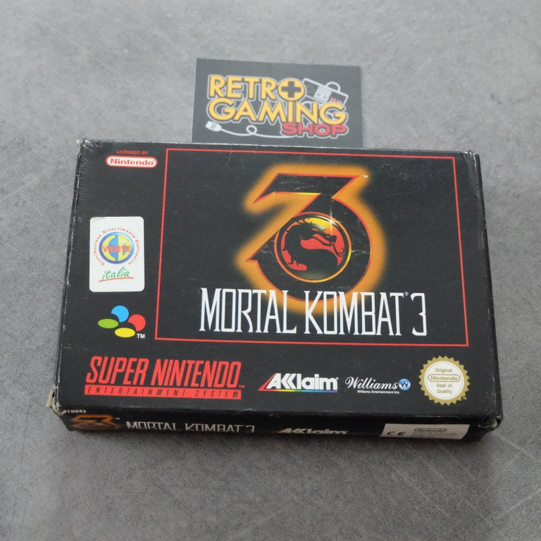 Vendita Mortal Kombat 3 - Retrogaming Shop