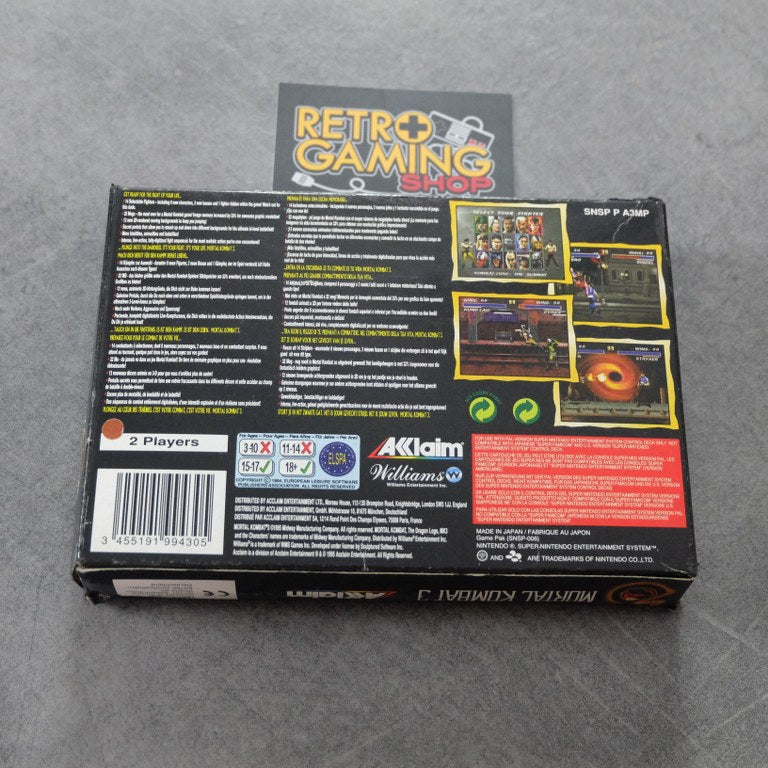 Vendita Mortal Kombat 3 - Retrogaming Shop