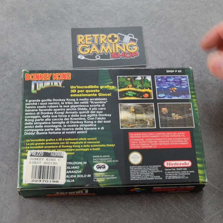 Vendita Donkey Kong Country Gig - Retrogaming Shop