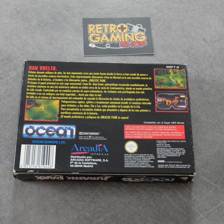 Jurassic Park Nintendo