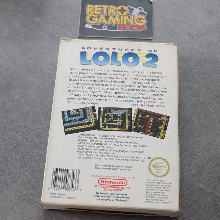 Vendita Adventures Of Lolo 2 - Retrogaming Shop