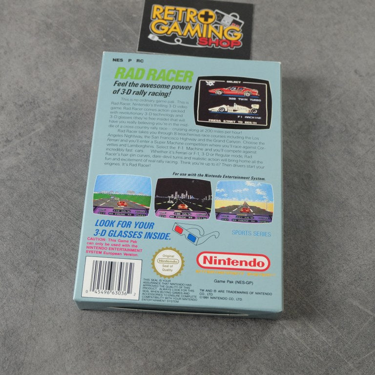 Rad Racer Nintendo