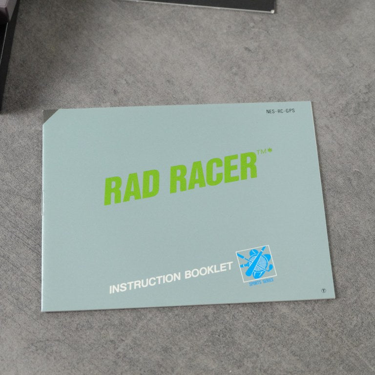 Rad Racer Nintendo