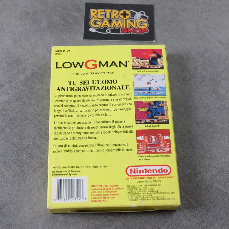 Low G-Man Nintendo