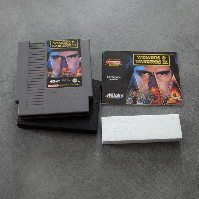 Kuros...Visions of Power Wizard & Warriors 3 Nintendo