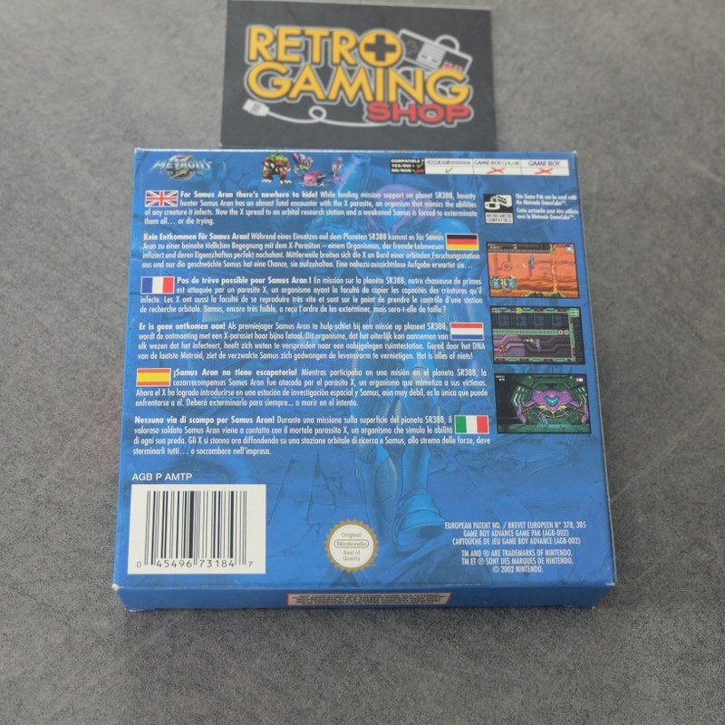 Metroid Fusion Nintendo