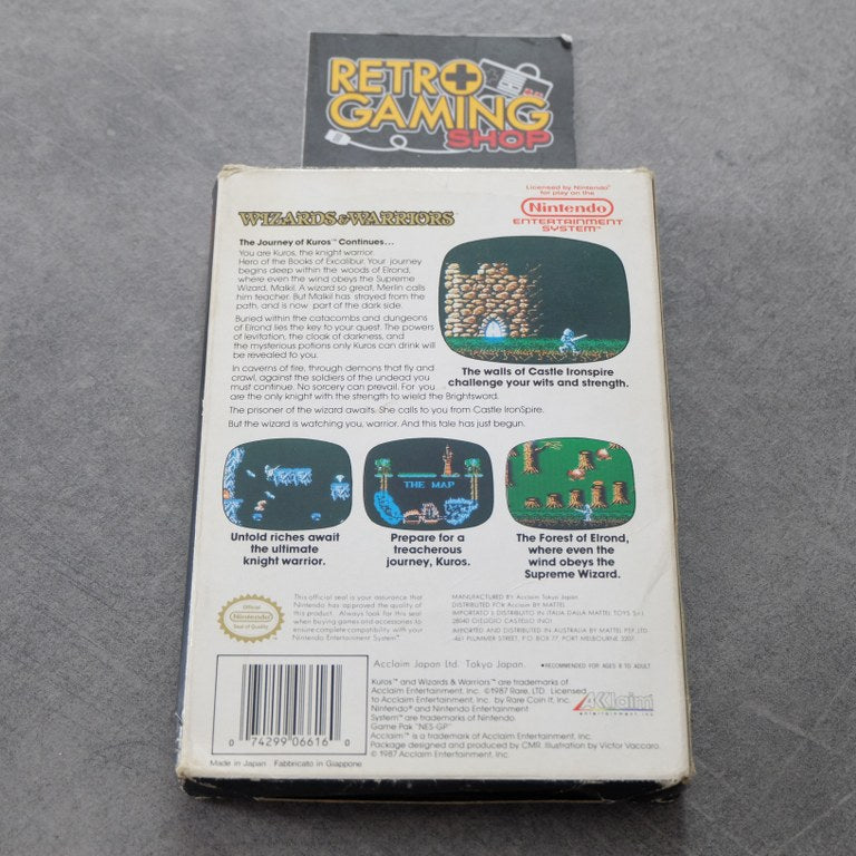 Vendita Wizards & Warriors - Retrogaming Shop