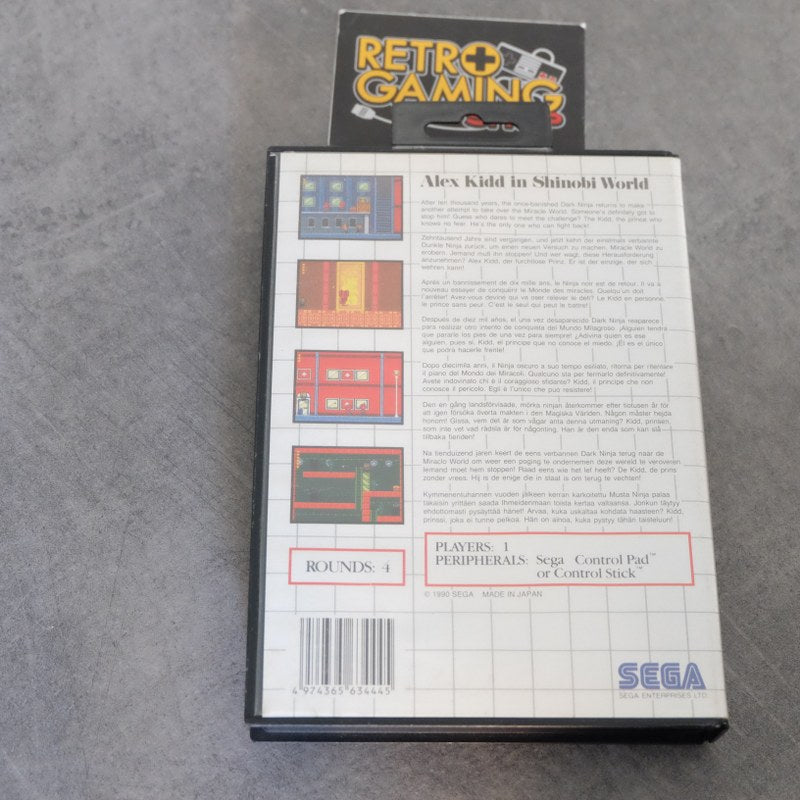 Vendita Alex Kidd in Shinobi World - Retrogaming Shop