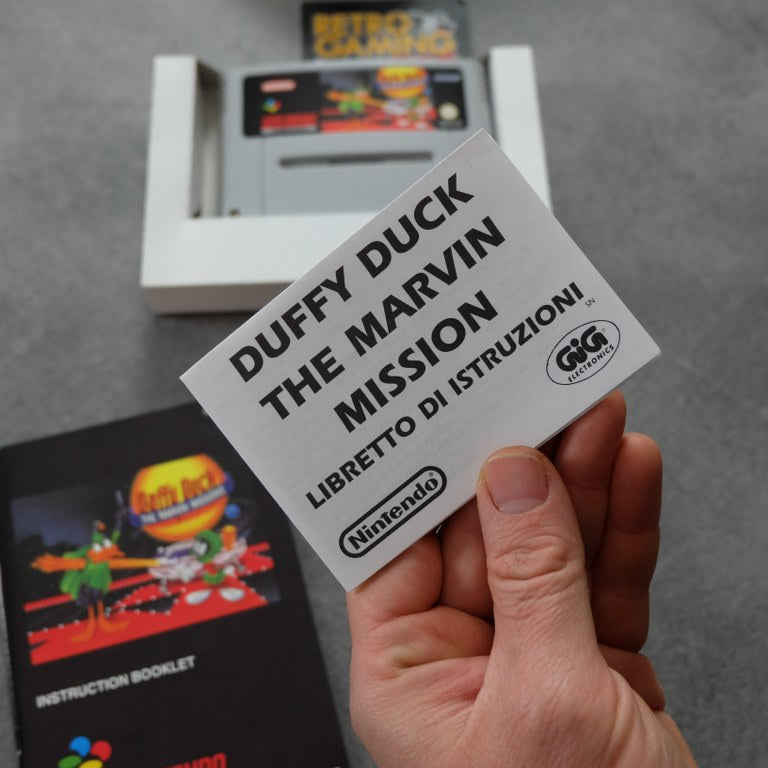 Daffy Duck The Marvin Missions Nintendo