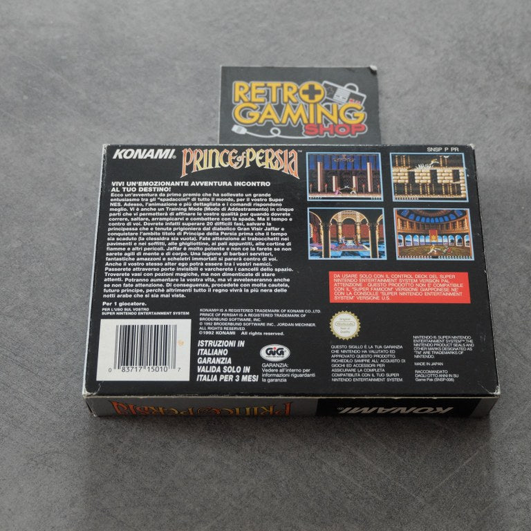 Vendita Prince Of Persia Gig - Retrogaming Shop