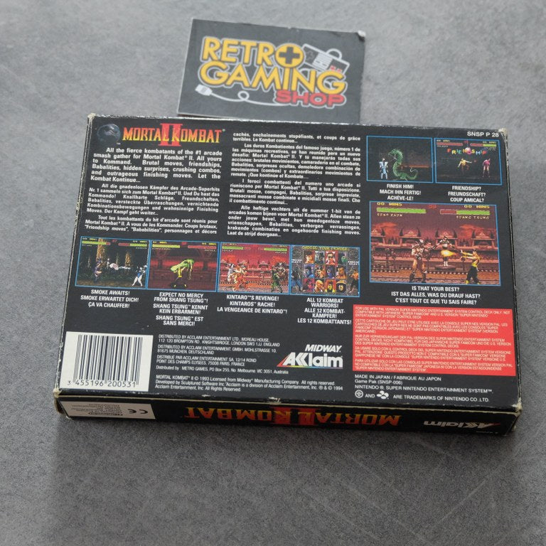 Vendita Mortal Kombat 2 - Retrogaming Shop