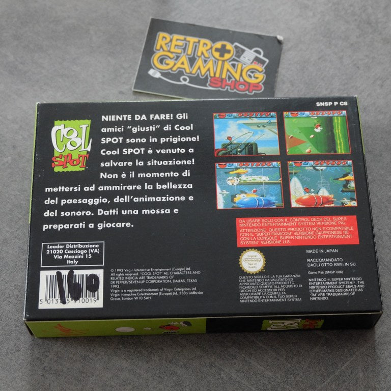 Vendita Cool Spot - Retrogaming Shop