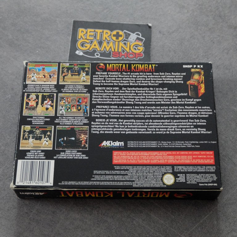 Vendita Mortal Kombat - Retrogaming Shop