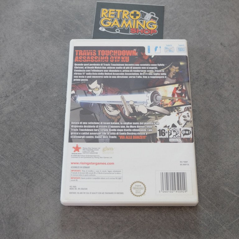 Vendita No More Heroes - Retrogaming Shop