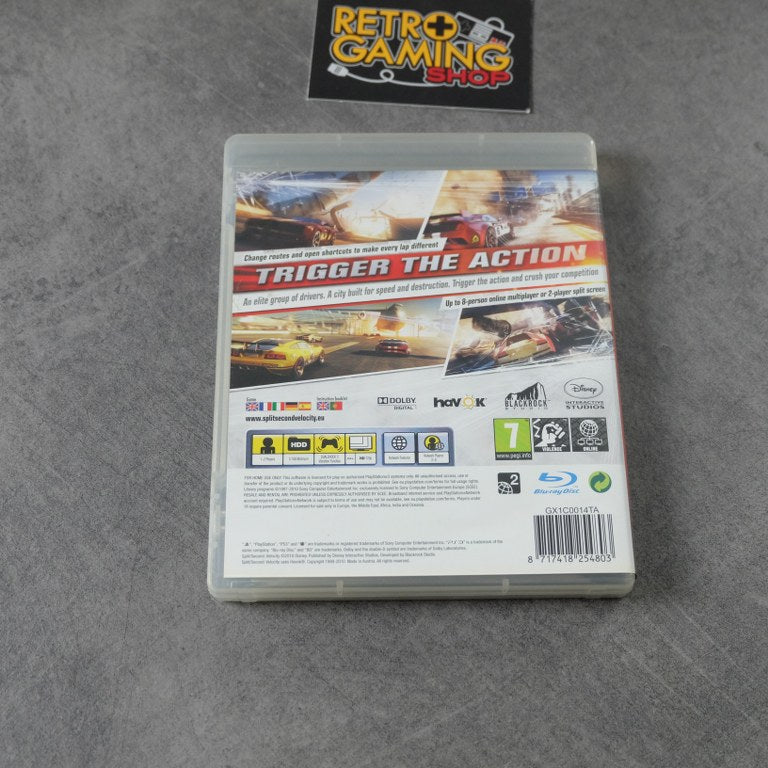 Vendita Split / Second Velocity - Retrogaming Shop