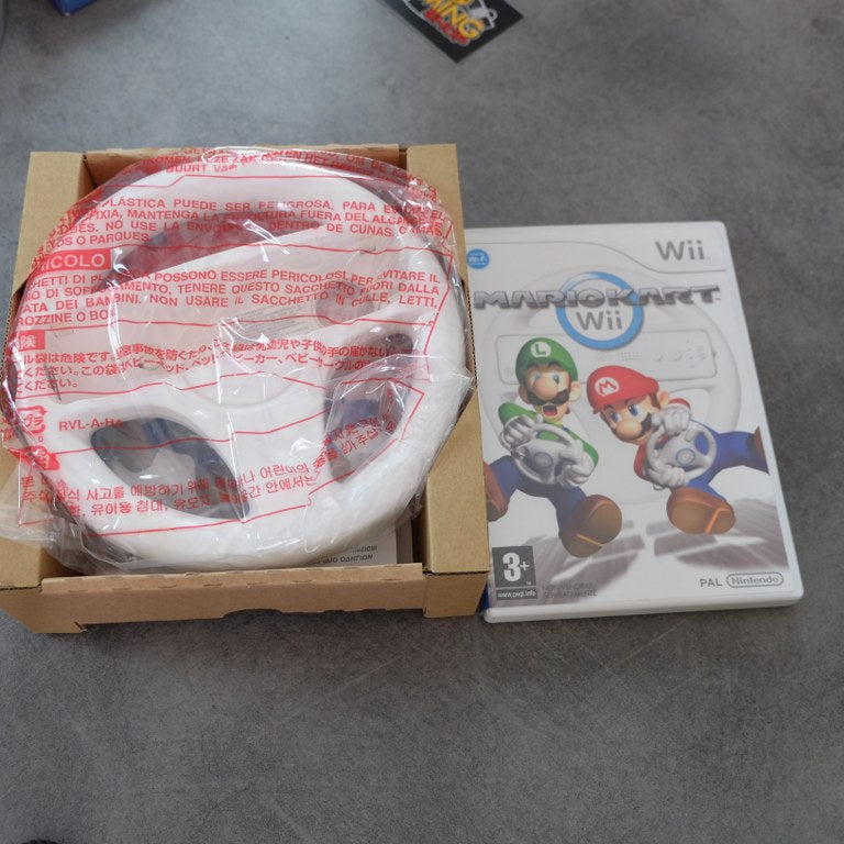 Mario Kart Wii +Wii Wheel Nintendo