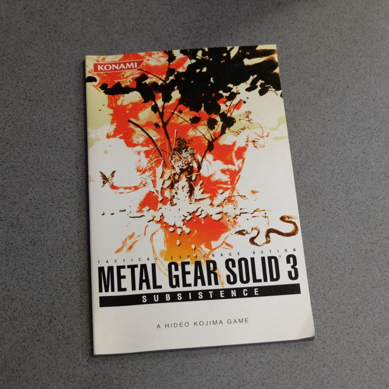 Metal Gear Solid 3: Subsistence Sony