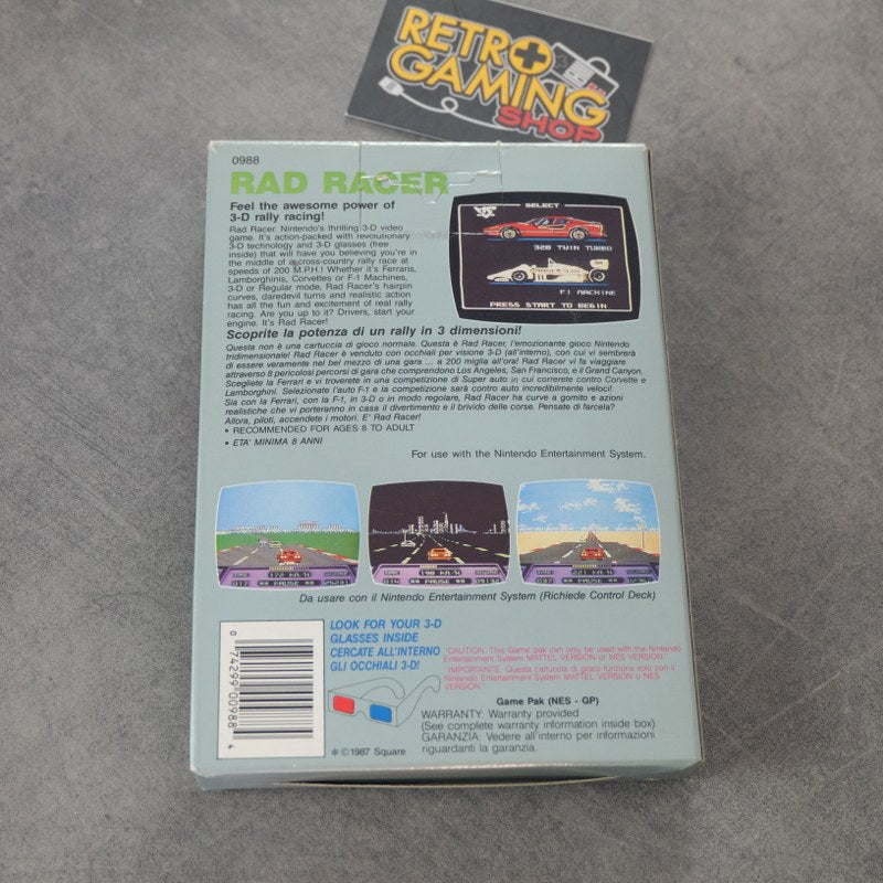 Vendita Rad Racer - Retrogaming Shop