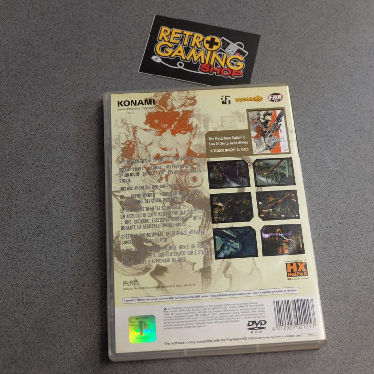 Metal Gear Solid 2 Sons Of Liberty Sony