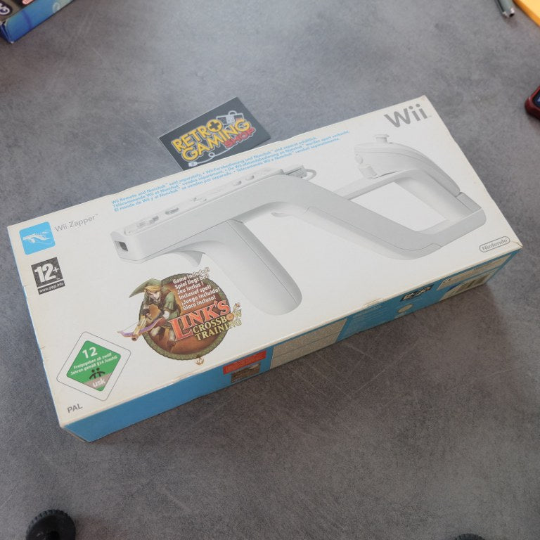 Vendita Wii Zapper + Link’s Crossbow Training - Retrogaming Shop