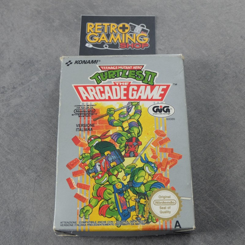 Turtles II 2 the Arcade Game GIG Nintendo
