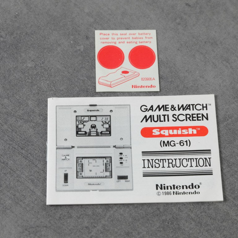 Squish Game&watch Nintendo