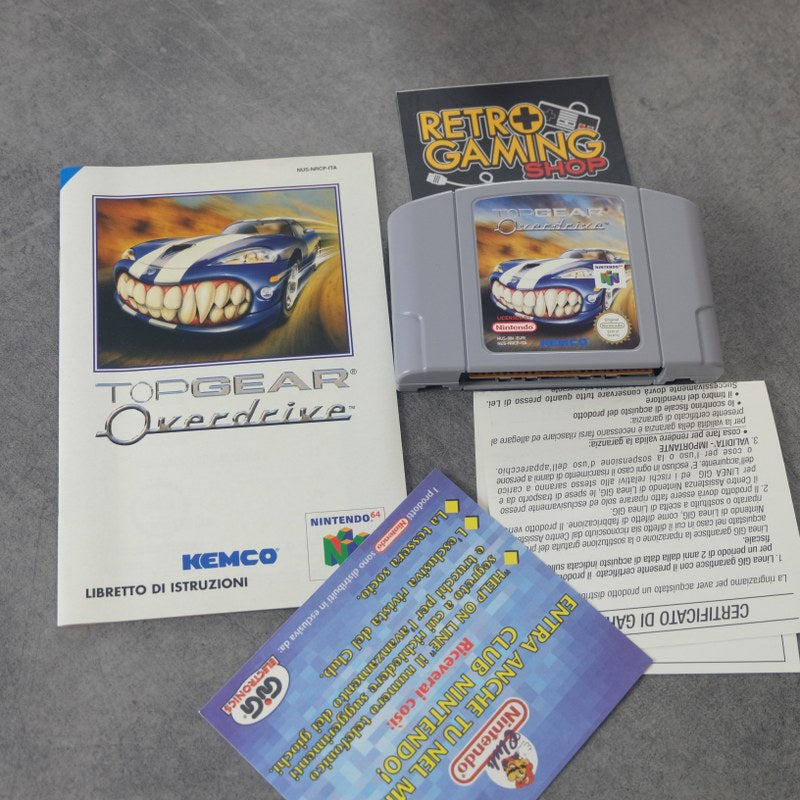 Vendita Top Gear Overdrive - Retrogaming Shop
