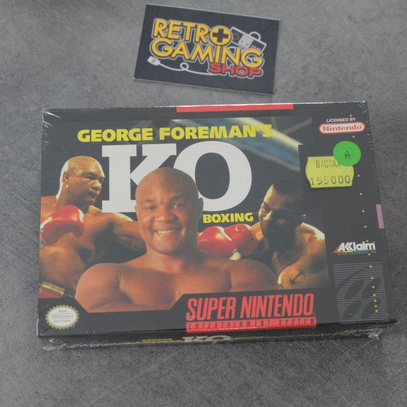 Vendita George Foreman's KO Boxing Nuovo - Retrogaming Shop