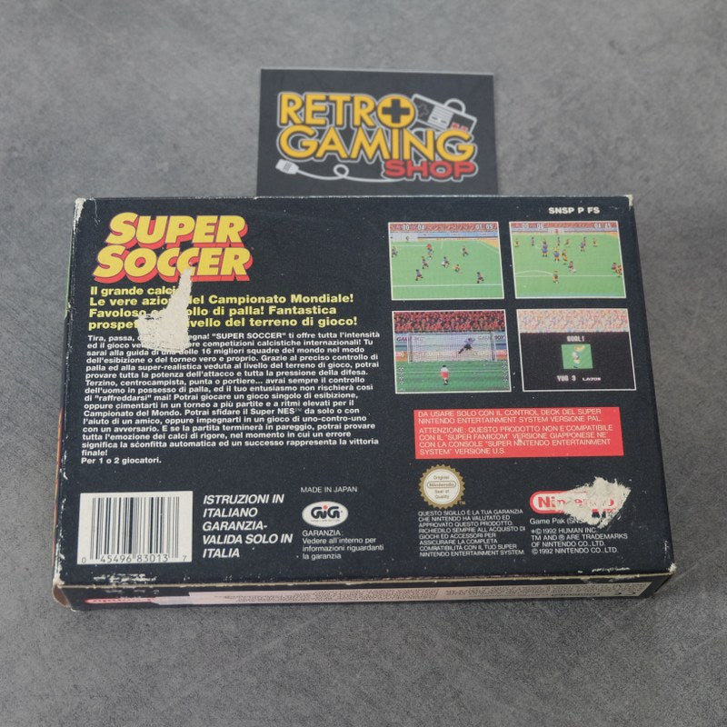 Vendita Super Soccer - Retrogaming Shop