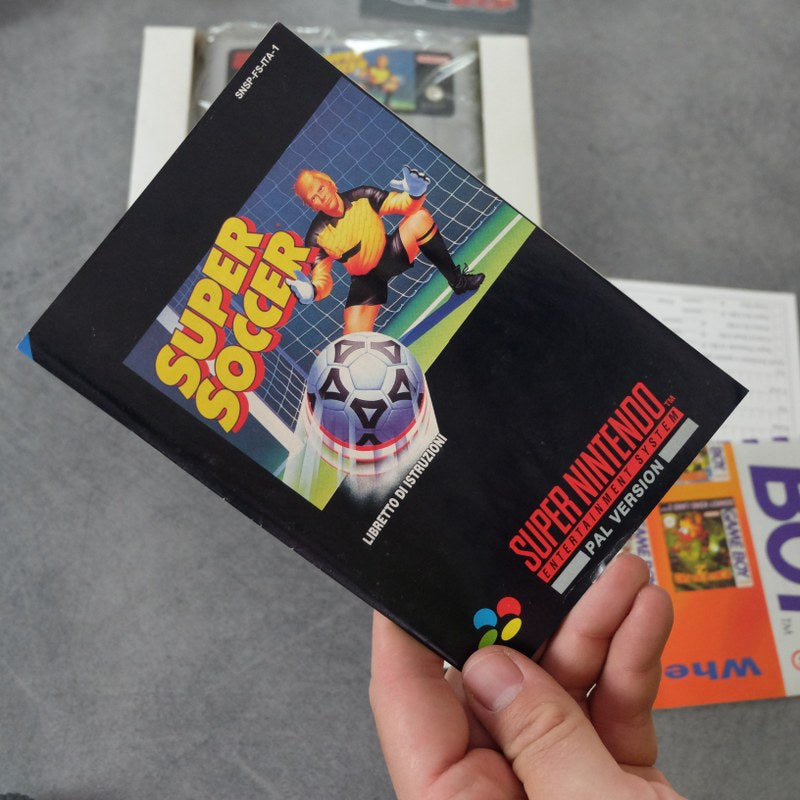 Vendita Super Soccer - Retrogaming Shop