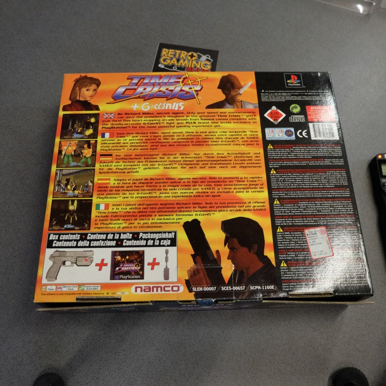 Vendita Time Crisis + G-con45 Bundle - Retrogaming Shop