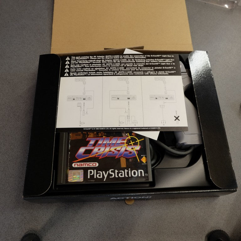 Vendita Time Crisis + G-con45 Bundle - Retrogaming Shop